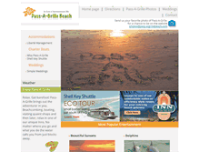 Tablet Screenshot of pass-a-grillebeach.com